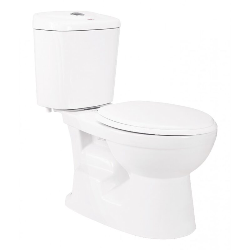 Mẫu Bồn Cầu Hai Khối Melora D16 (V116) 2 Chế Độ Xả Nhấn CT-1084