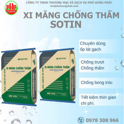 Xi măng chống thấm Sotin